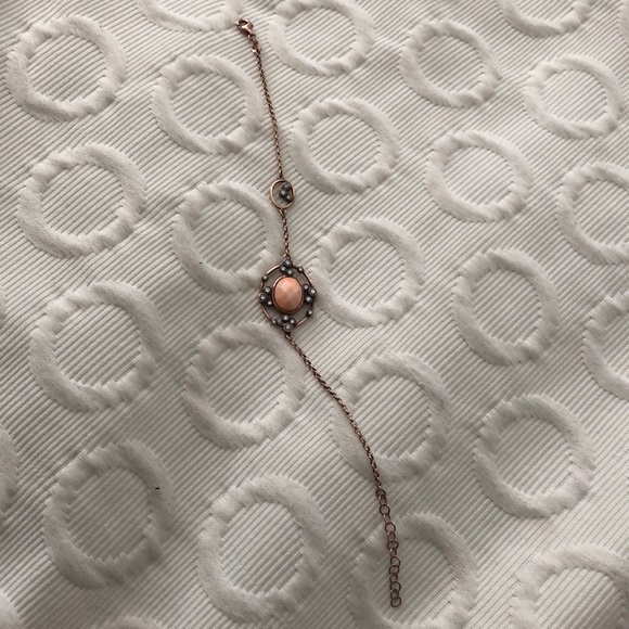 925 Silver Stamped Bracelet - Picture 5 of 8